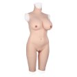 (image for) Silicone Breast Vagina Bodysuit -Cotton