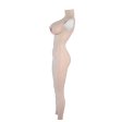 (image for) Ankle-length Silicone Bodysuit -Cotton