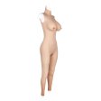 (image for) Ankle-length Silicone Bodysuit -Cotton