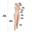 (image for) Ankle-length Silicone Bodysuit -Cotton