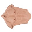 (image for) Fake Muscle Silicone Male Chest Half Body Suit