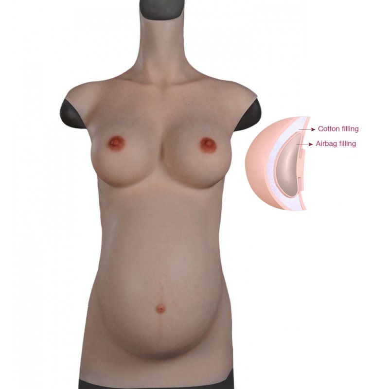 (image for) Fake Pregnant Belly With Breast - Airbag