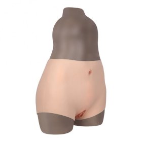 Realistic Fake Vagina Pants with Navel Realistic Fake Vagina Pants with Navel