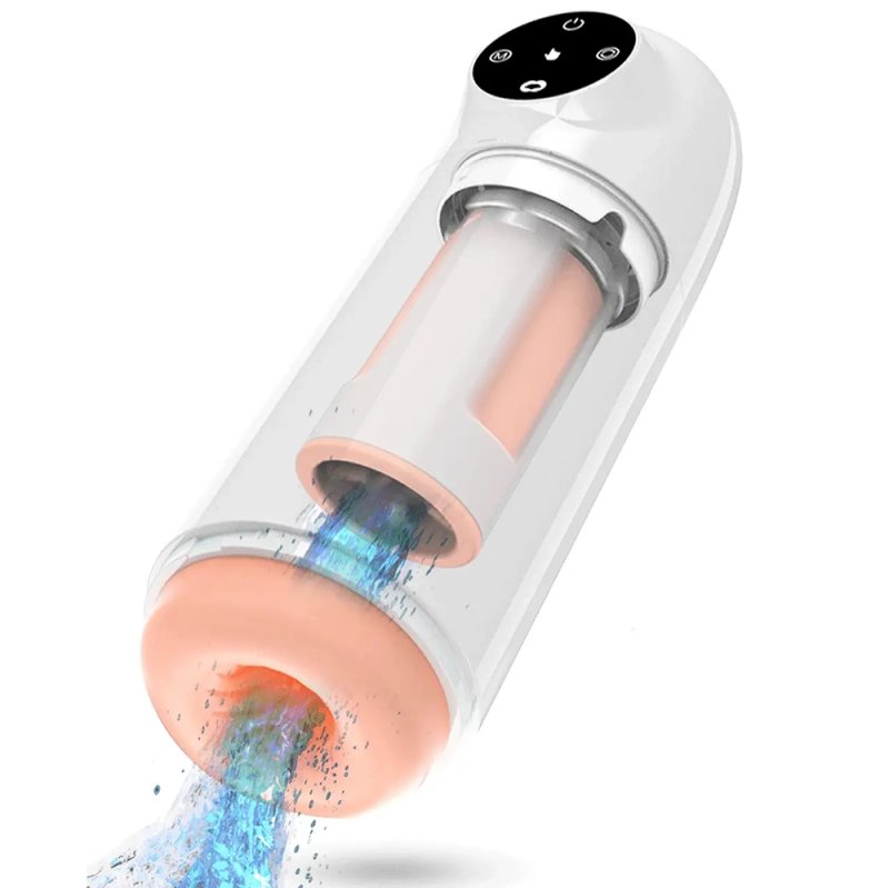 (image for) HandsFree Male Rotating Cup Sucking Stroker