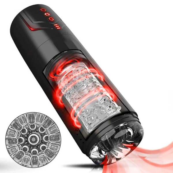 (image for) Male Masturbator with Suction & Rotation