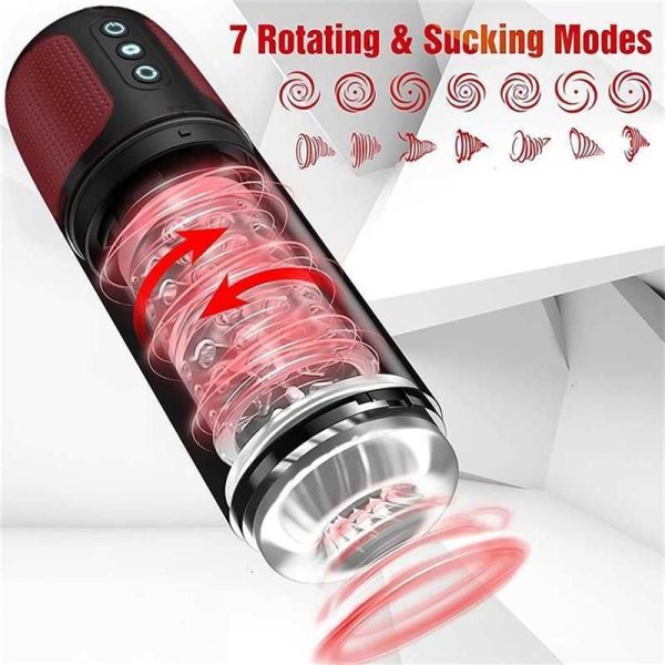 (image for) Men Self Sucking & Rotating Toy