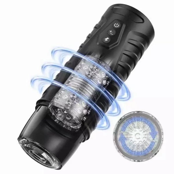 (image for) Rotating Telescopic Hands-free Masturbation Device