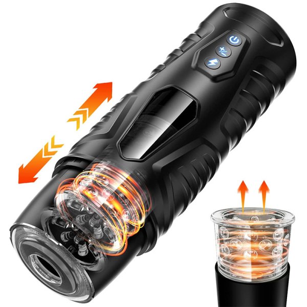 (image for) Rotating Telescopic Hands-free Masturbation Device