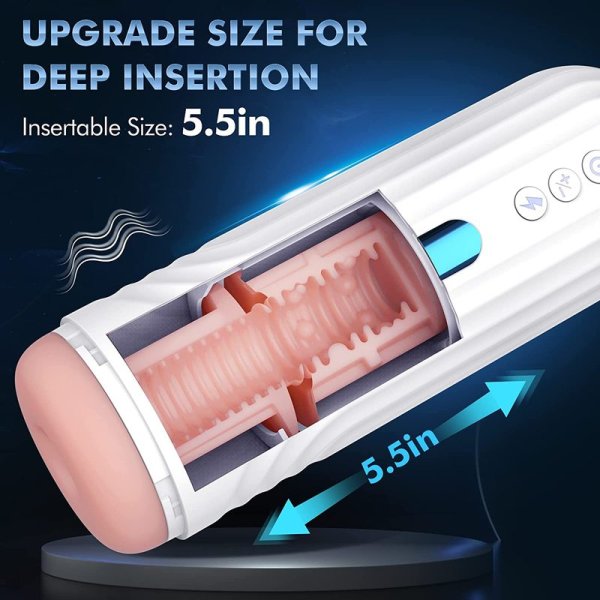 (image for) Electric Masturbators Cup for Penis Stimulation