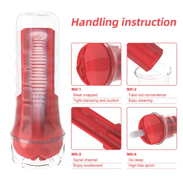 (image for) Transparent Textured Tunnel Stroker