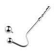 (image for) Replaceable Double Ball Anal Hook