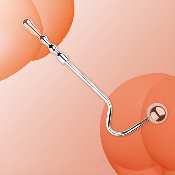 (image for) Replaceable Double Ball Anal Hook