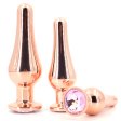 (image for) Gleaming Butt Plug Rose Gold