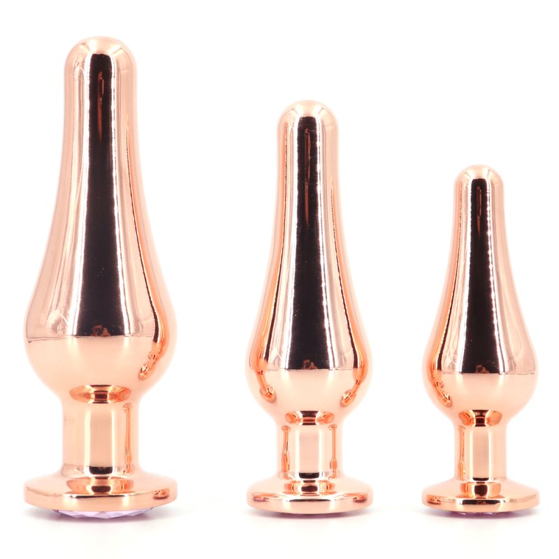 (image for) Gleaming Butt Plug Rose Gold