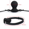 (image for) Silicone Electric Shock Ball Mouth Gag