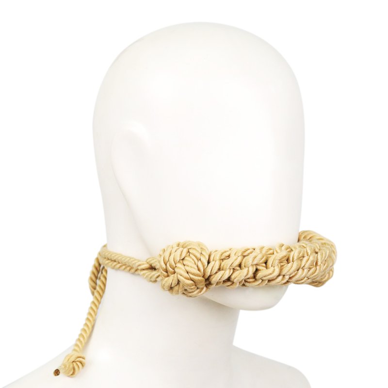 (image for) Hemp Rope Bone Mouth Gag