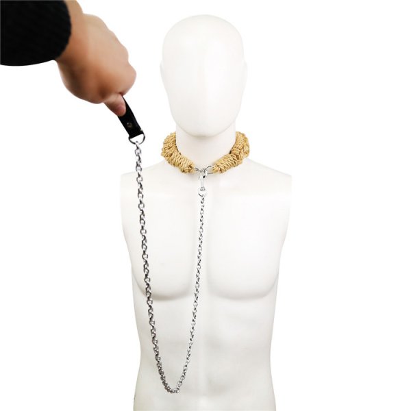 (image for) Hemp Rope Bondage Collar