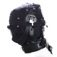 (image for) Blindfolded Hood With Mouth Hole - Matte