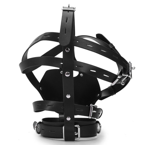 (image for) Ajustable Buckle Black Leather Harness