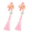 (image for) Flower Nipple Clip With Bell Tassel