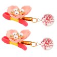(image for) Flower Nipple Clip With Glass Ball