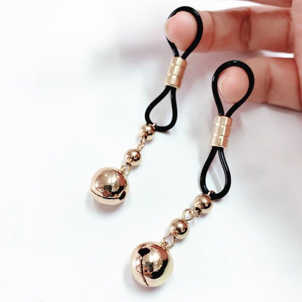 (image for) Copper Bells Nipple Rings Nipple Clamps