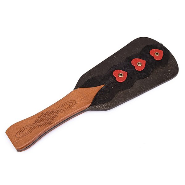(image for) Wooden Handle Heart Paddle