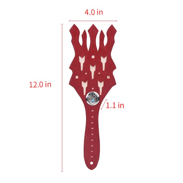 (image for) Indian Trident Leather Racket