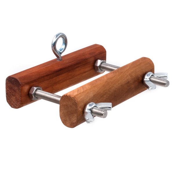 (image for) Wooden CBT Device Scrotum Crusher