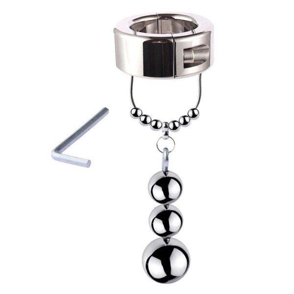 (image for) Scrotum Testicle Restraint CBT 2/3Balls