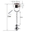 (image for) Scrotum Testicle Restraint CBT - Chain