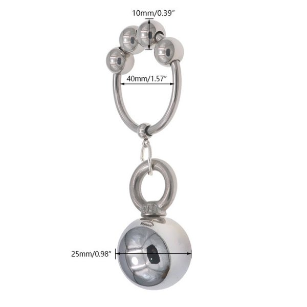 (image for) Metal Ball Weight Hanger - 1 Ball