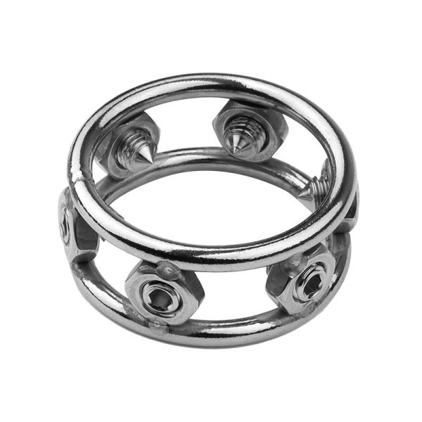 (image for) Cock Rings with 6 Spikes - Heavy