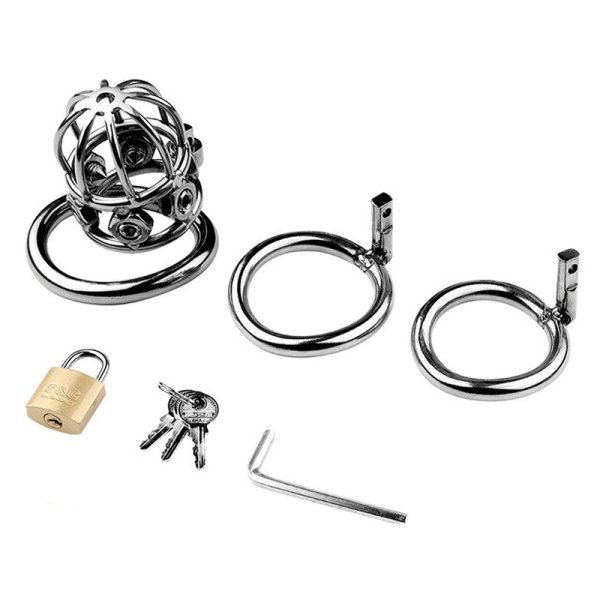 (image for) Spike Alloy Chastity Cock Cage
