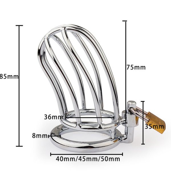(image for) Classic Small Banana Chastity Cage