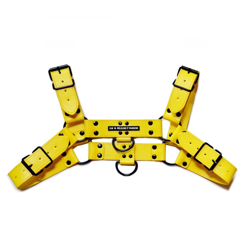 (image for) DM Buckle Leather Chest Harness