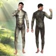 (image for) Print Halloween Costume Petsuit - Snakeskin