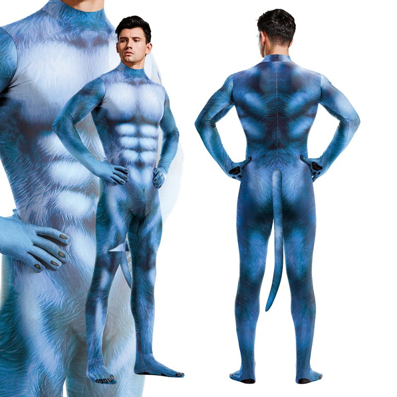 (image for) Animal Cosplay Costume - Color Blue