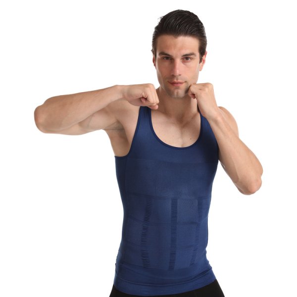 (image for) Mens Body Shaper Slimming Shirt
