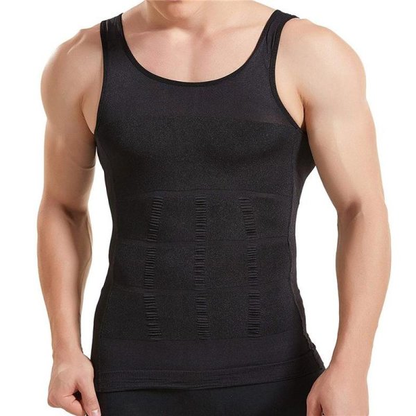 (image for) Mens Body Shaper Slimming Shirt