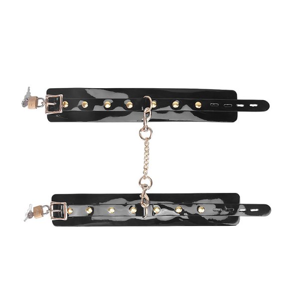 (image for) Patent Leather Bondage Kit 11pcs set