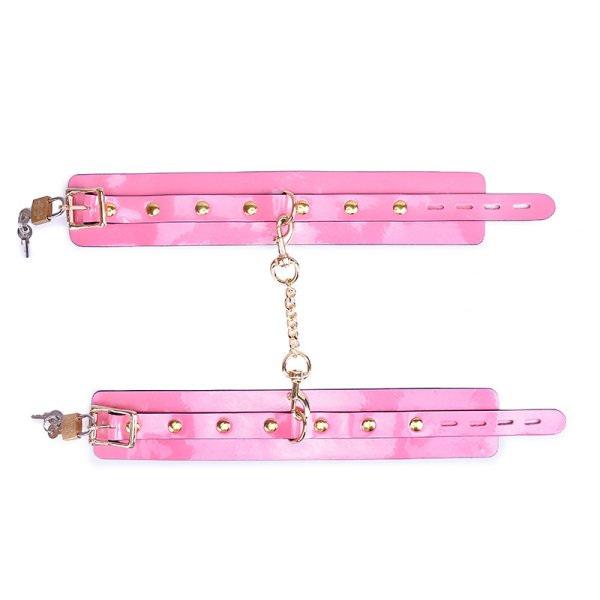 (image for) Patent Leather Bondage Kit 11pcs set