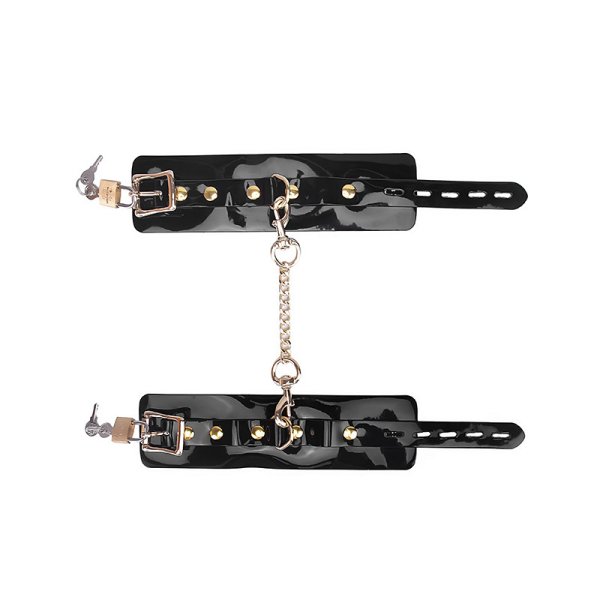 (image for) Patent Leather Bondage Kit 11pcs set