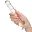 (image for) Pink Bumps Glass Dildo