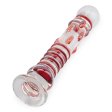 (image for) Pink Bumps Glass Dildo