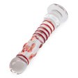 (image for) Pink Bumps Glass Dildo