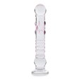 (image for) Pink Bumps Glass Dildo