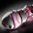 (image for) Pink Bumps Glass Dildo