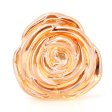 (image for) Flower One Ball Butt Plug - Golden