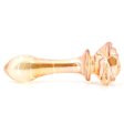 (image for) Flower One Ball Butt Plug - Golden